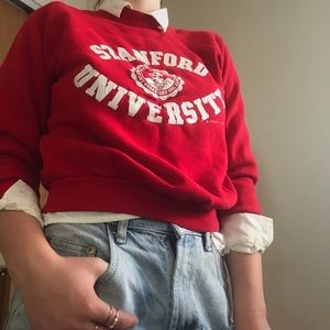 Stanford university crew pullover
